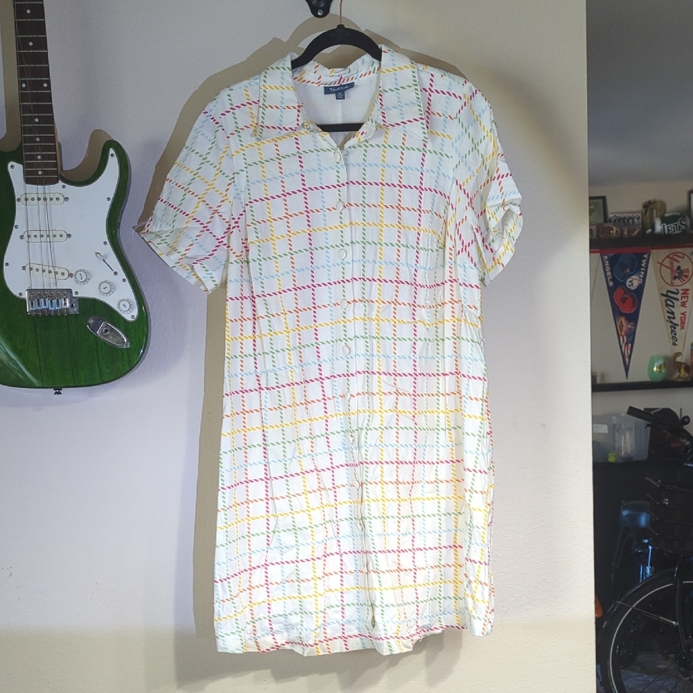 Modcloth Multicolor Patterned Blouse
